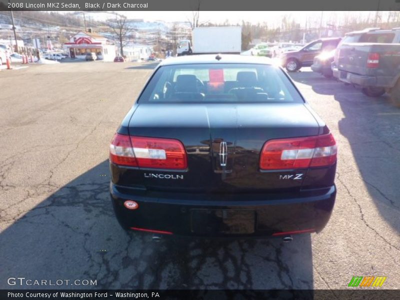 Black / Dark Charcoal 2008 Lincoln MKZ Sedan