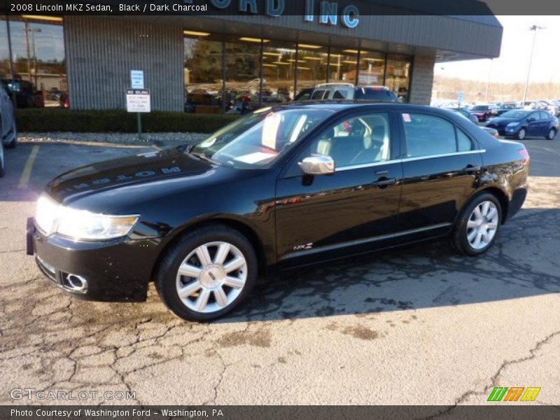 Black / Dark Charcoal 2008 Lincoln MKZ Sedan