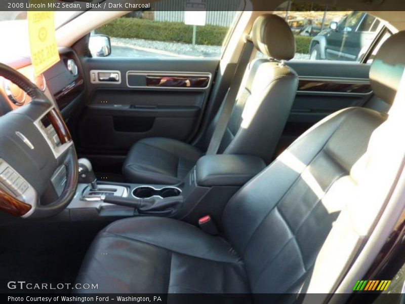 Black / Dark Charcoal 2008 Lincoln MKZ Sedan
