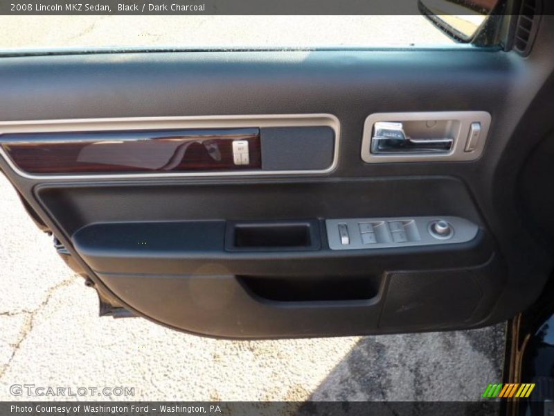 Black / Dark Charcoal 2008 Lincoln MKZ Sedan