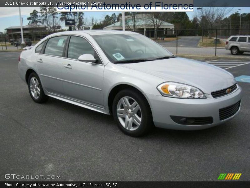 Silver Ice Metallic / Ebony 2011 Chevrolet Impala LT