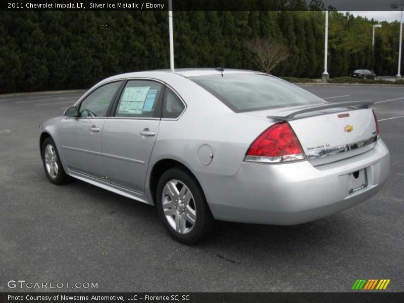 Silver Ice Metallic / Ebony 2011 Chevrolet Impala LT