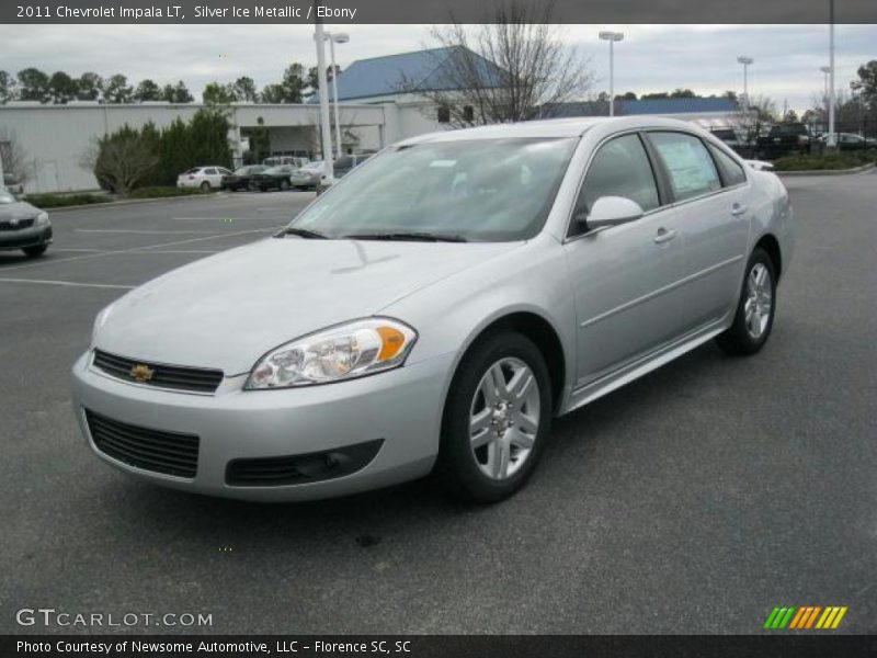 Silver Ice Metallic / Ebony 2011 Chevrolet Impala LT