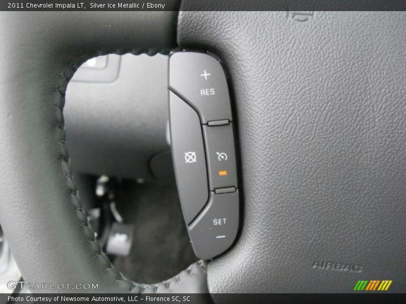 Silver Ice Metallic / Ebony 2011 Chevrolet Impala LT