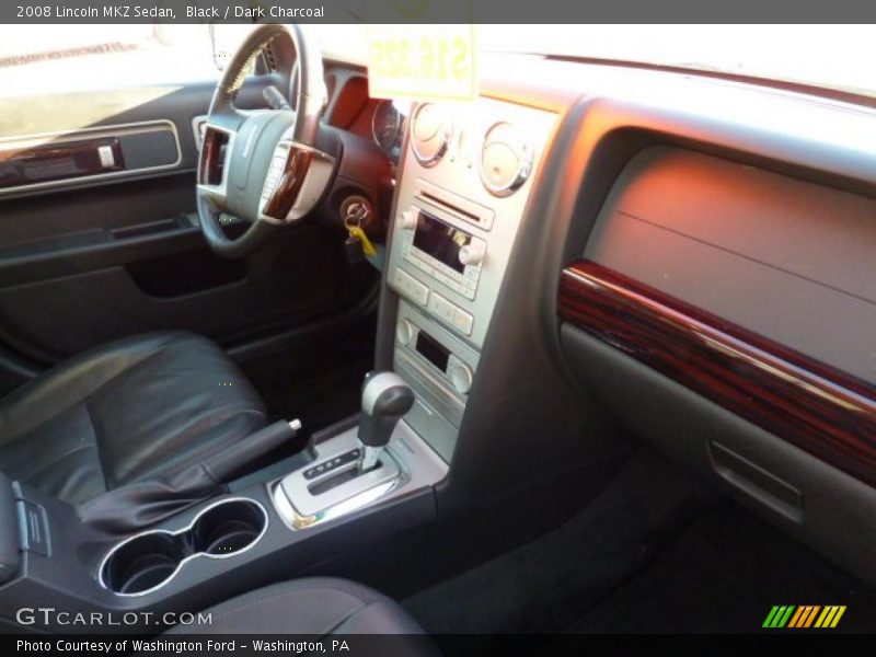 Black / Dark Charcoal 2008 Lincoln MKZ Sedan