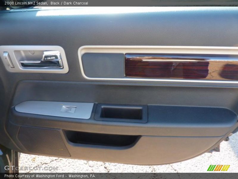 Black / Dark Charcoal 2008 Lincoln MKZ Sedan