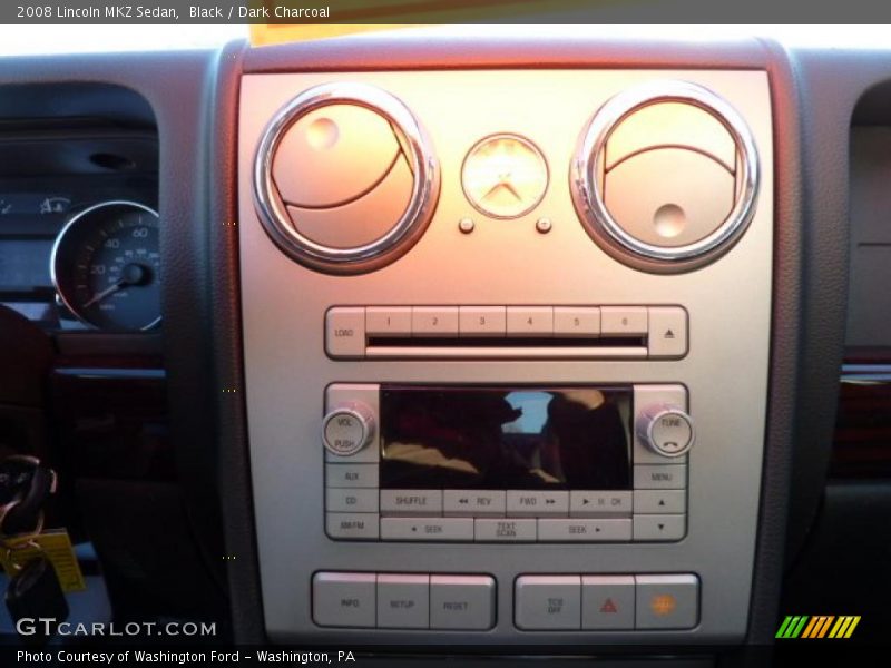 Black / Dark Charcoal 2008 Lincoln MKZ Sedan