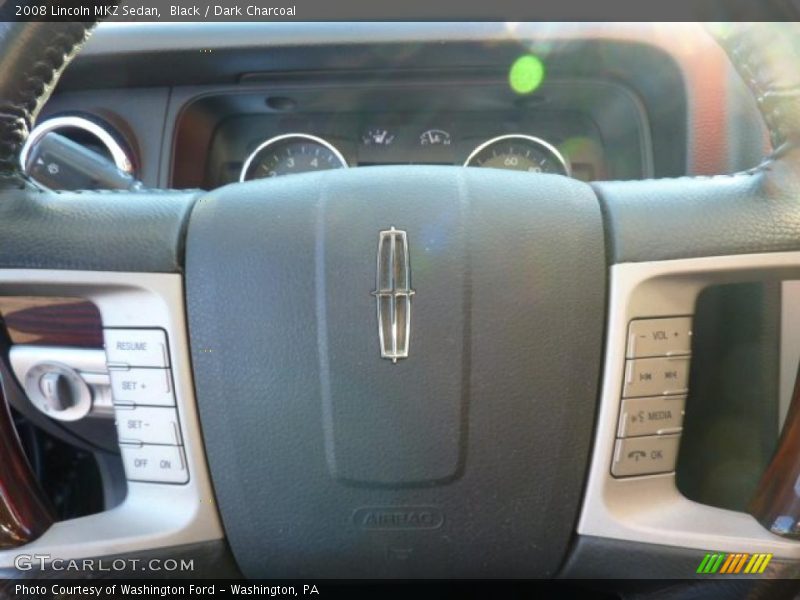 Black / Dark Charcoal 2008 Lincoln MKZ Sedan