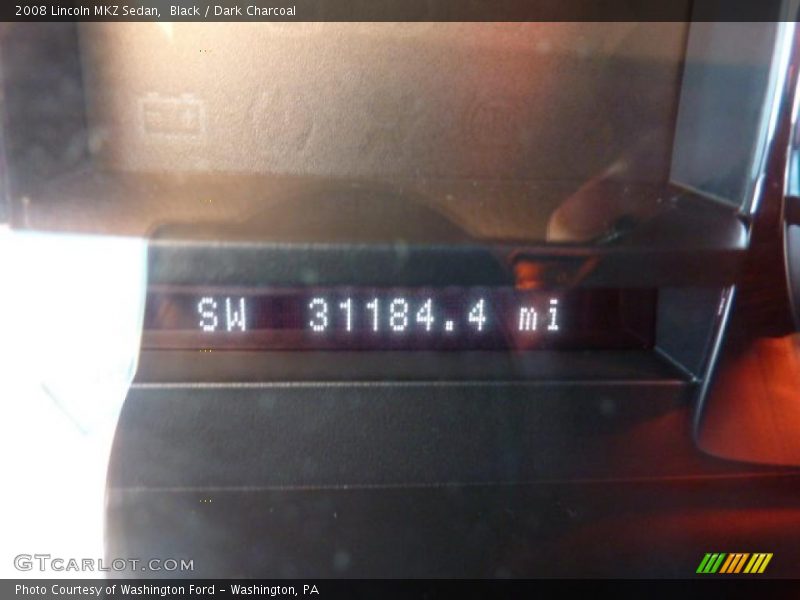 Black / Dark Charcoal 2008 Lincoln MKZ Sedan
