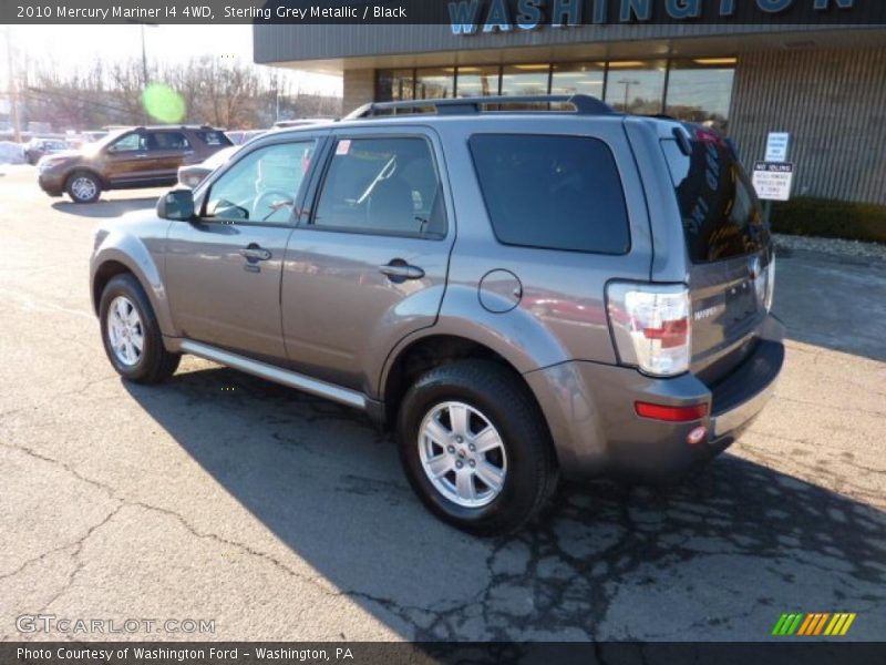 Sterling Grey Metallic / Black 2010 Mercury Mariner I4 4WD