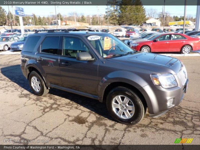 Sterling Grey Metallic / Black 2010 Mercury Mariner I4 4WD