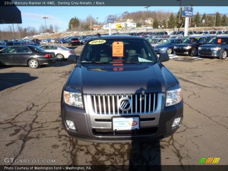 Sterling Grey Metallic / Black 2010 Mercury Mariner I4 4WD
