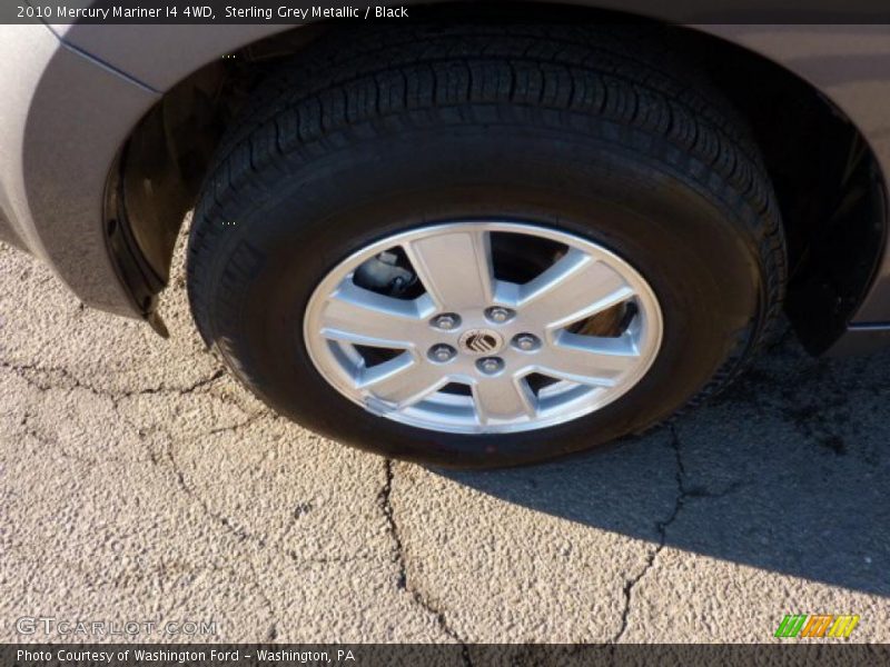 Sterling Grey Metallic / Black 2010 Mercury Mariner I4 4WD