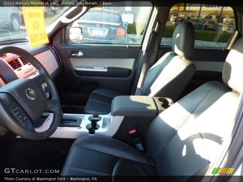 Sterling Grey Metallic / Black 2010 Mercury Mariner I4 4WD