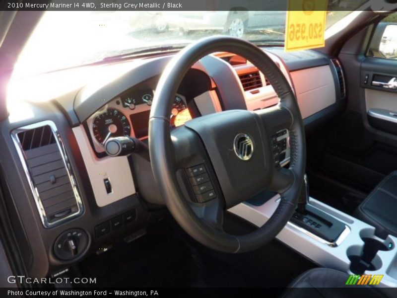 Sterling Grey Metallic / Black 2010 Mercury Mariner I4 4WD