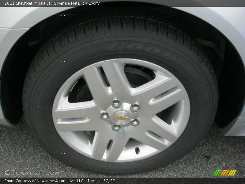 Silver Ice Metallic / Ebony 2011 Chevrolet Impala LT