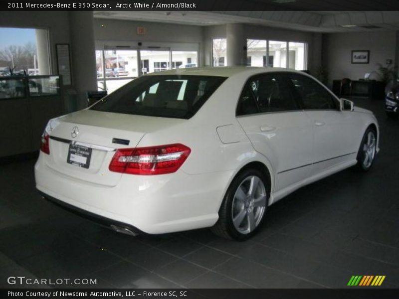 Arctic White / Almond/Black 2011 Mercedes-Benz E 350 Sedan