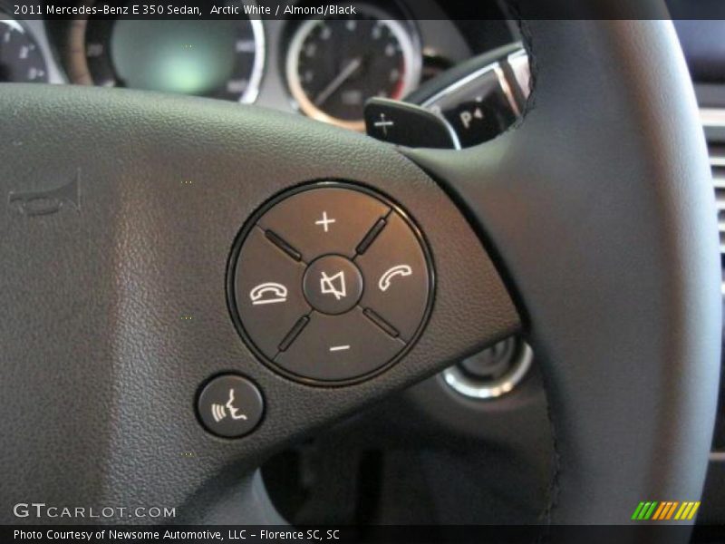 Arctic White / Almond/Black 2011 Mercedes-Benz E 350 Sedan