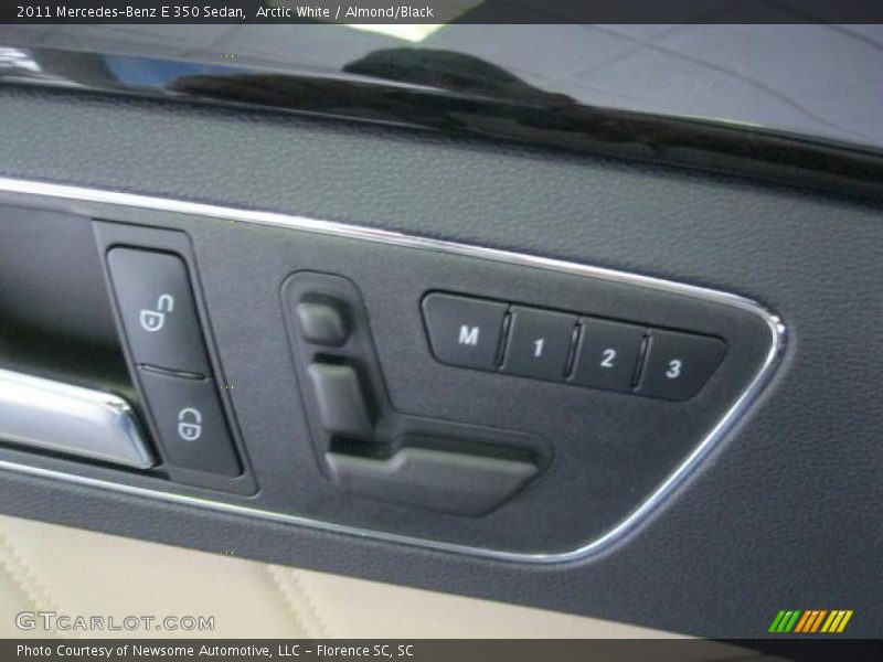 Arctic White / Almond/Black 2011 Mercedes-Benz E 350 Sedan