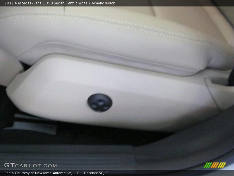 Arctic White / Almond/Black 2011 Mercedes-Benz E 350 Sedan