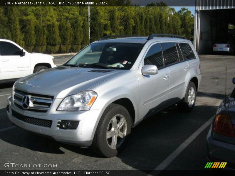 Iridium Silver Metallic / Black 2007 Mercedes-Benz GL 450