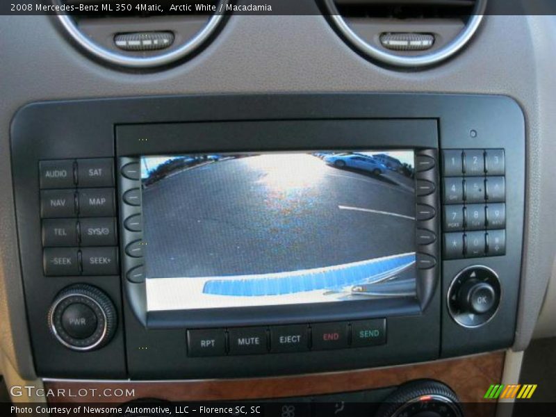 Arctic White / Macadamia 2008 Mercedes-Benz ML 350 4Matic