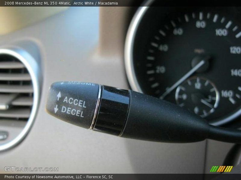 Arctic White / Macadamia 2008 Mercedes-Benz ML 350 4Matic