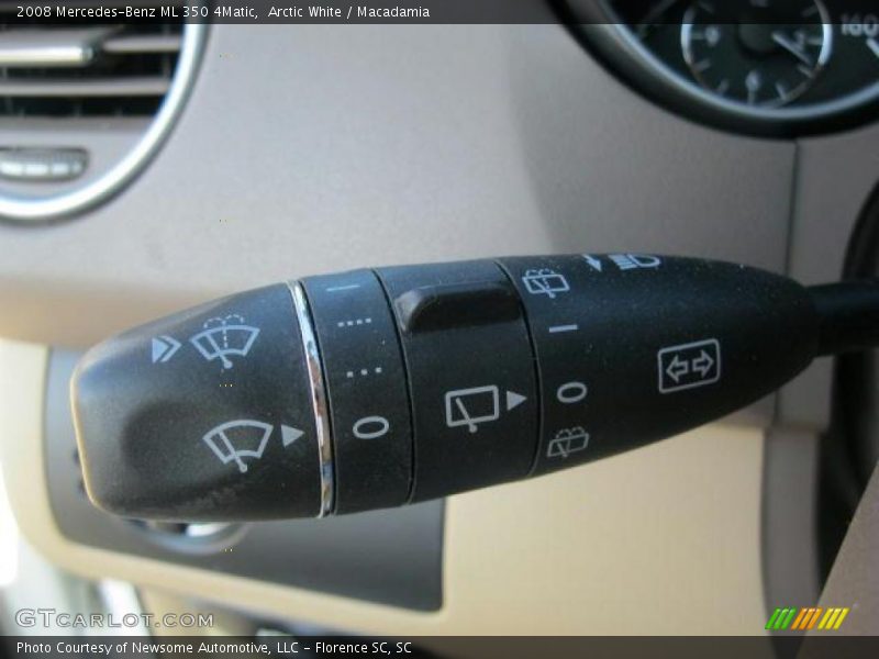 Arctic White / Macadamia 2008 Mercedes-Benz ML 350 4Matic