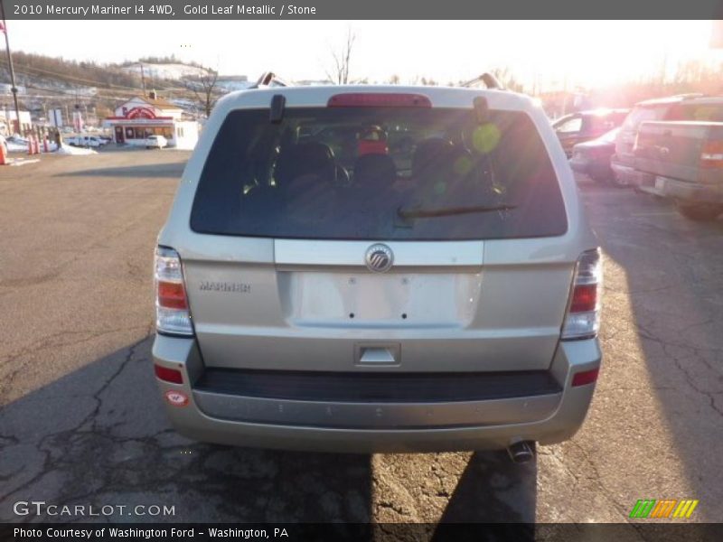 Gold Leaf Metallic / Stone 2010 Mercury Mariner I4 4WD