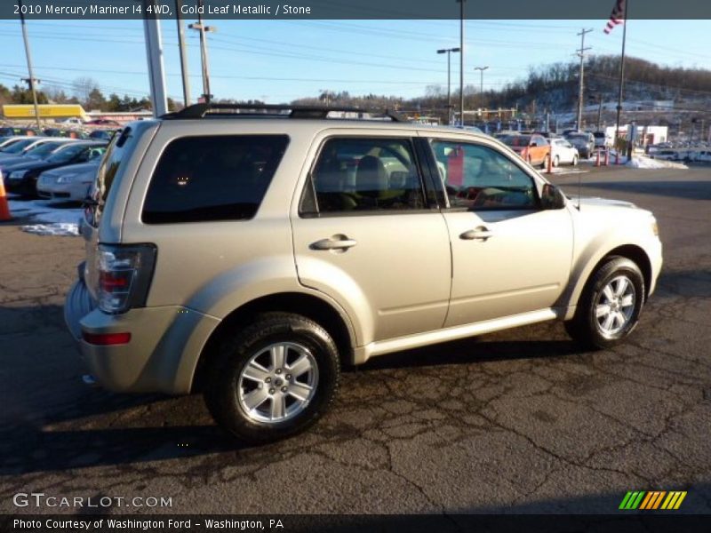 Gold Leaf Metallic / Stone 2010 Mercury Mariner I4 4WD