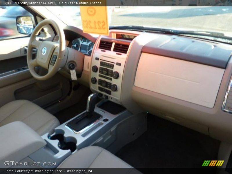 Gold Leaf Metallic / Stone 2010 Mercury Mariner I4 4WD