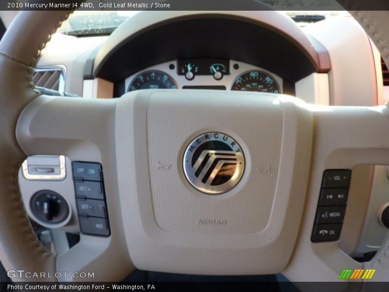 Gold Leaf Metallic / Stone 2010 Mercury Mariner I4 4WD