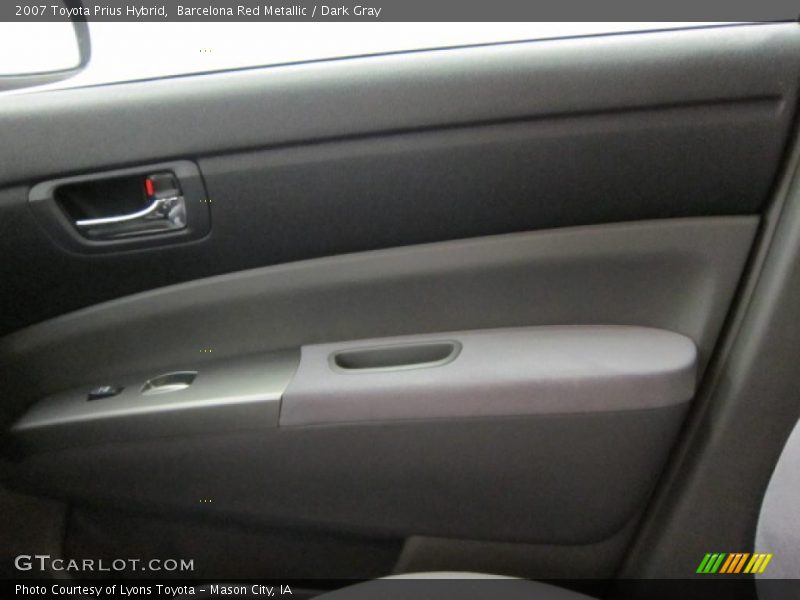 Barcelona Red Metallic / Dark Gray 2007 Toyota Prius Hybrid