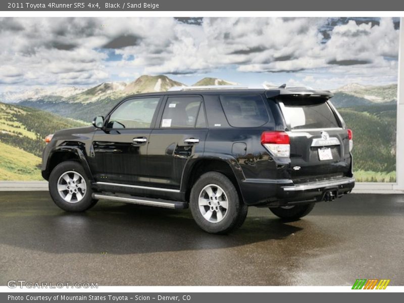 Black / Sand Beige 2011 Toyota 4Runner SR5 4x4