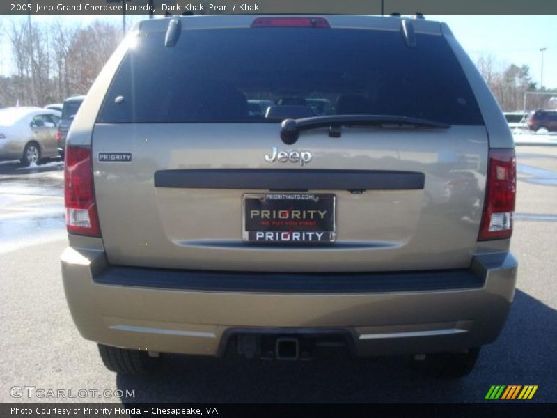 Dark Khaki Pearl / Khaki 2005 Jeep Grand Cherokee Laredo