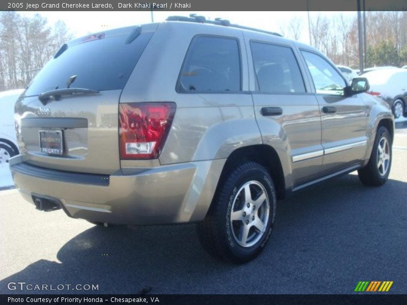 Dark Khaki Pearl / Khaki 2005 Jeep Grand Cherokee Laredo