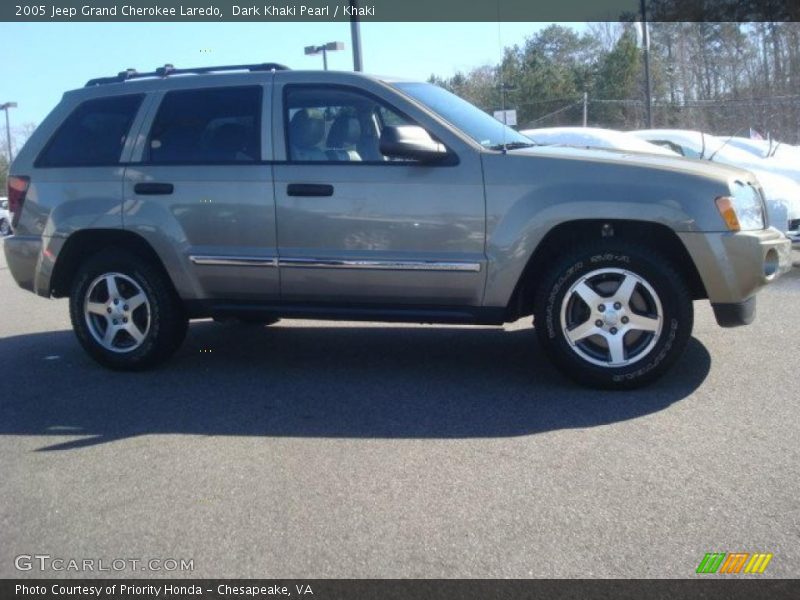 Dark Khaki Pearl / Khaki 2005 Jeep Grand Cherokee Laredo