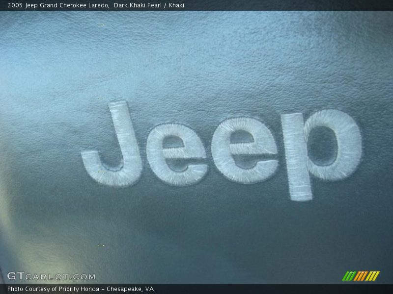 Dark Khaki Pearl / Khaki 2005 Jeep Grand Cherokee Laredo