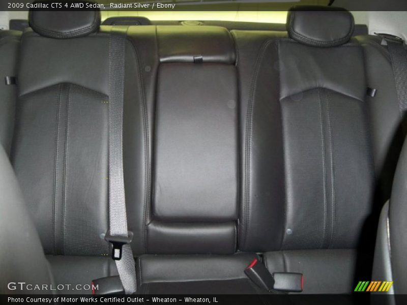Radiant Silver / Ebony 2009 Cadillac CTS 4 AWD Sedan