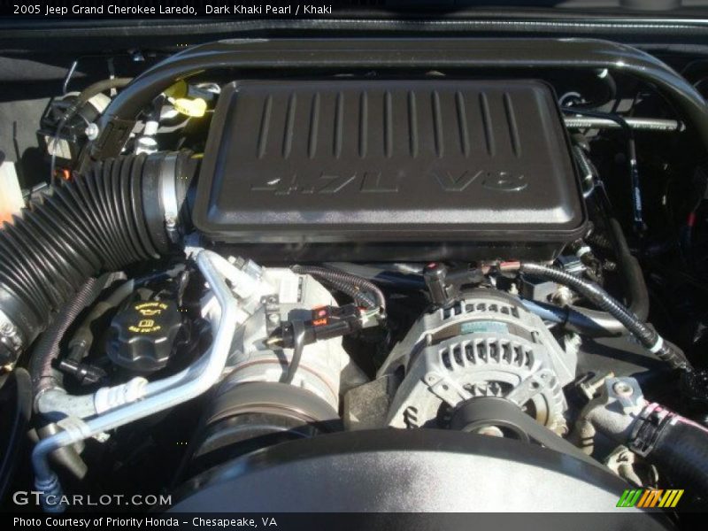  2005 Grand Cherokee Laredo Engine - 4.7 Liter SOHC 16V Powertech V8