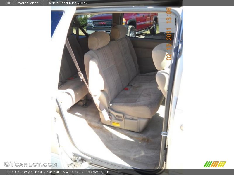 Desert Sand Mica / Oak 2002 Toyota Sienna CE