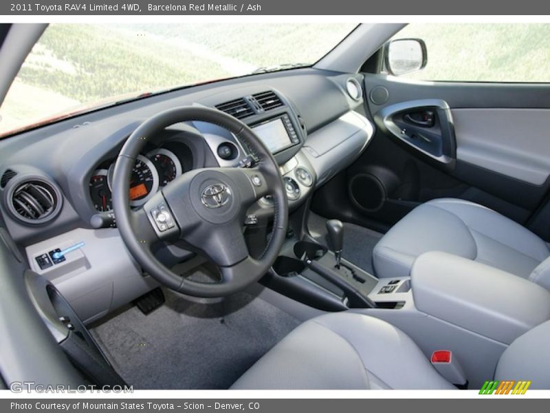  2011 RAV4 Limited 4WD Ash Interior