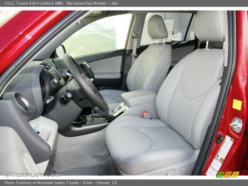  2011 RAV4 Limited 4WD Ash Interior