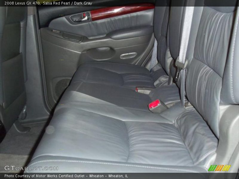 Salsa Red Pearl / Dark Gray 2008 Lexus GX 470