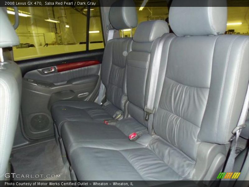 Salsa Red Pearl / Dark Gray 2008 Lexus GX 470