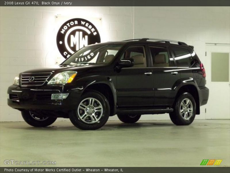 Black Onyx / Ivory 2008 Lexus GX 470