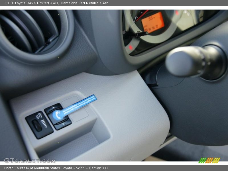 Barcelona Red Metallic / Ash 2011 Toyota RAV4 Limited 4WD