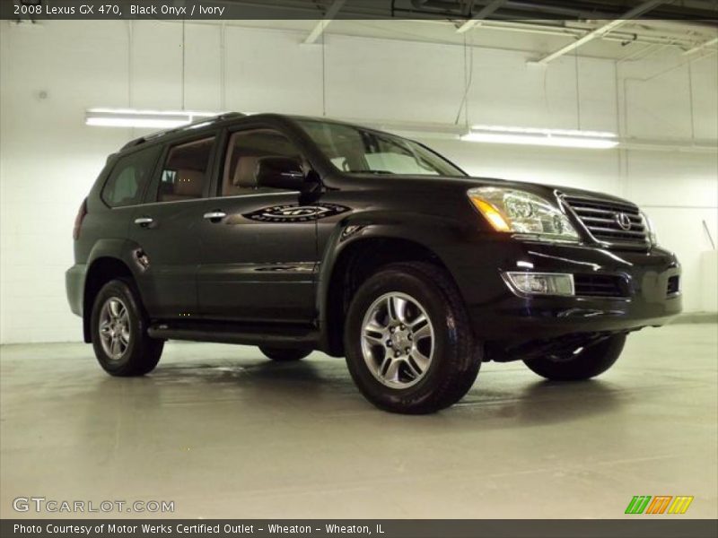 Black Onyx / Ivory 2008 Lexus GX 470