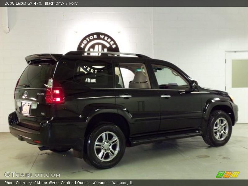 Black Onyx / Ivory 2008 Lexus GX 470