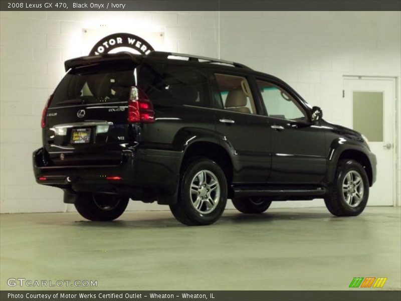 Black Onyx / Ivory 2008 Lexus GX 470